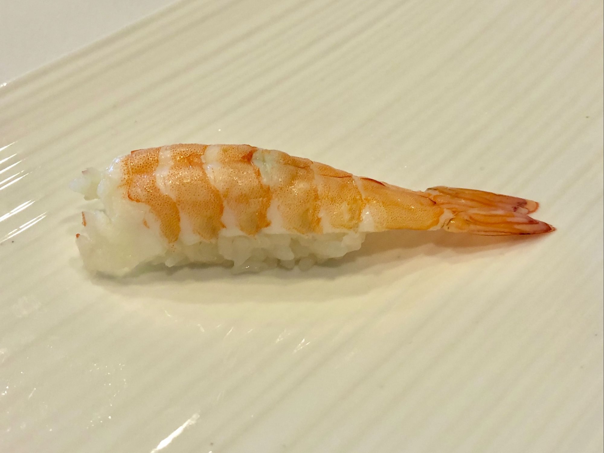 Ebi - Boiled Shrimp Nigiri