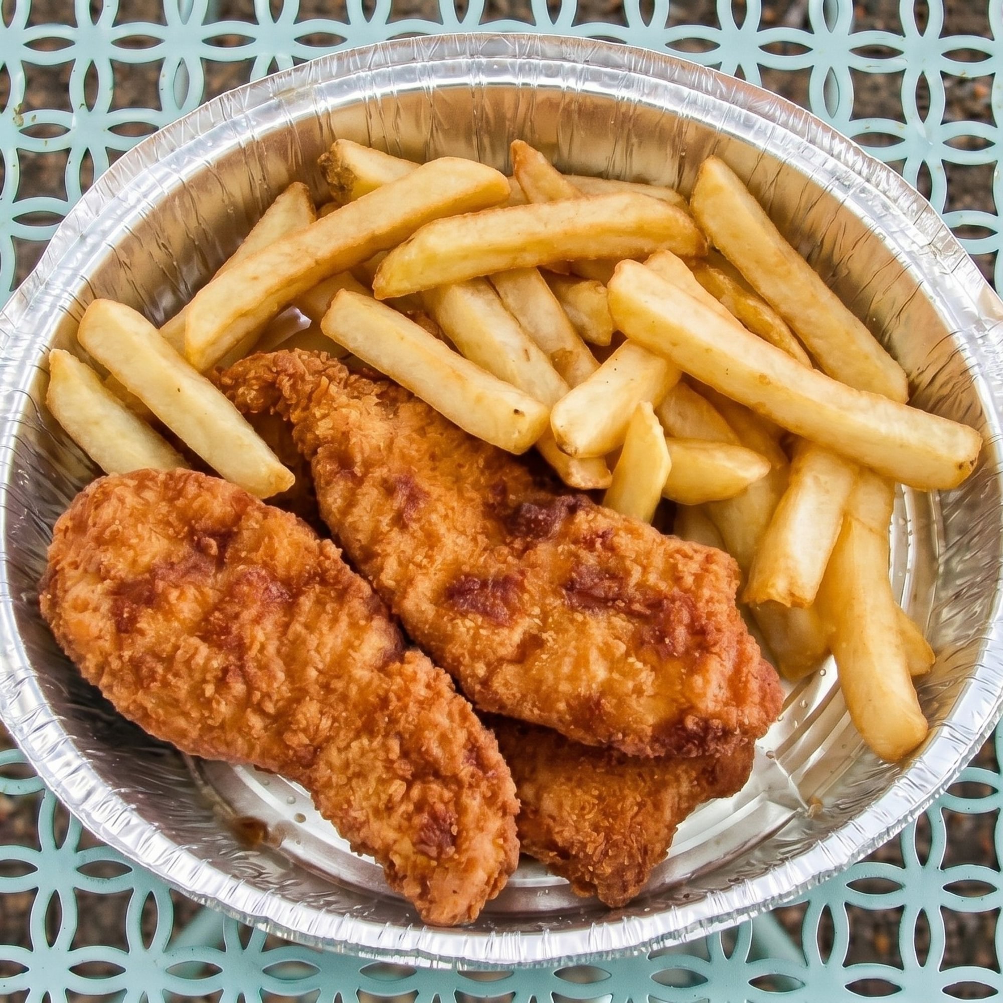 Chicken Fingers & French Fries Platter