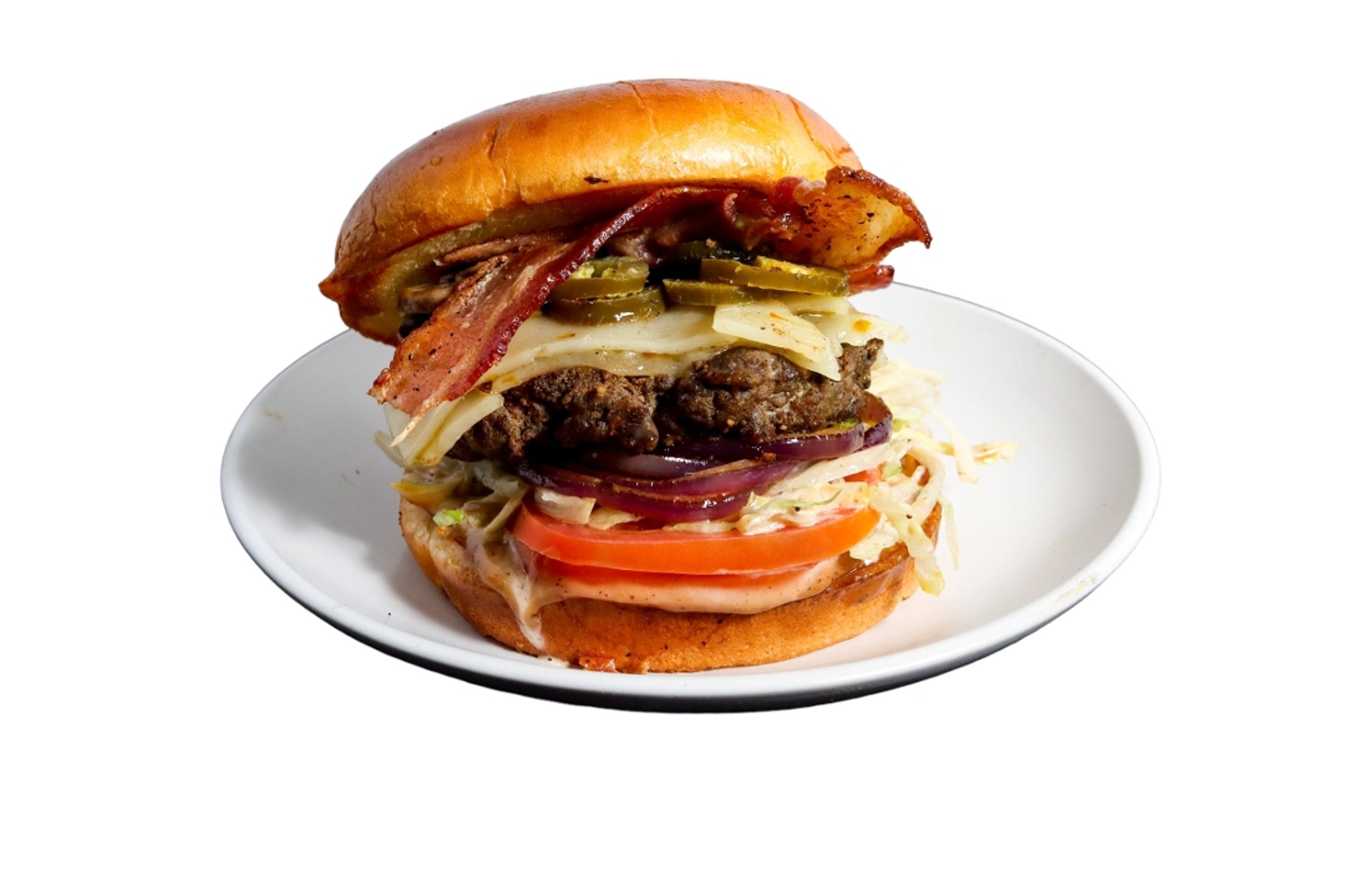 Southwest Bacon Cheeseburger
