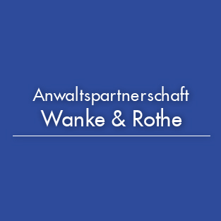 Logo von Anwaltspartnerschaft Wanke & Rothe Rechtsanwälte
