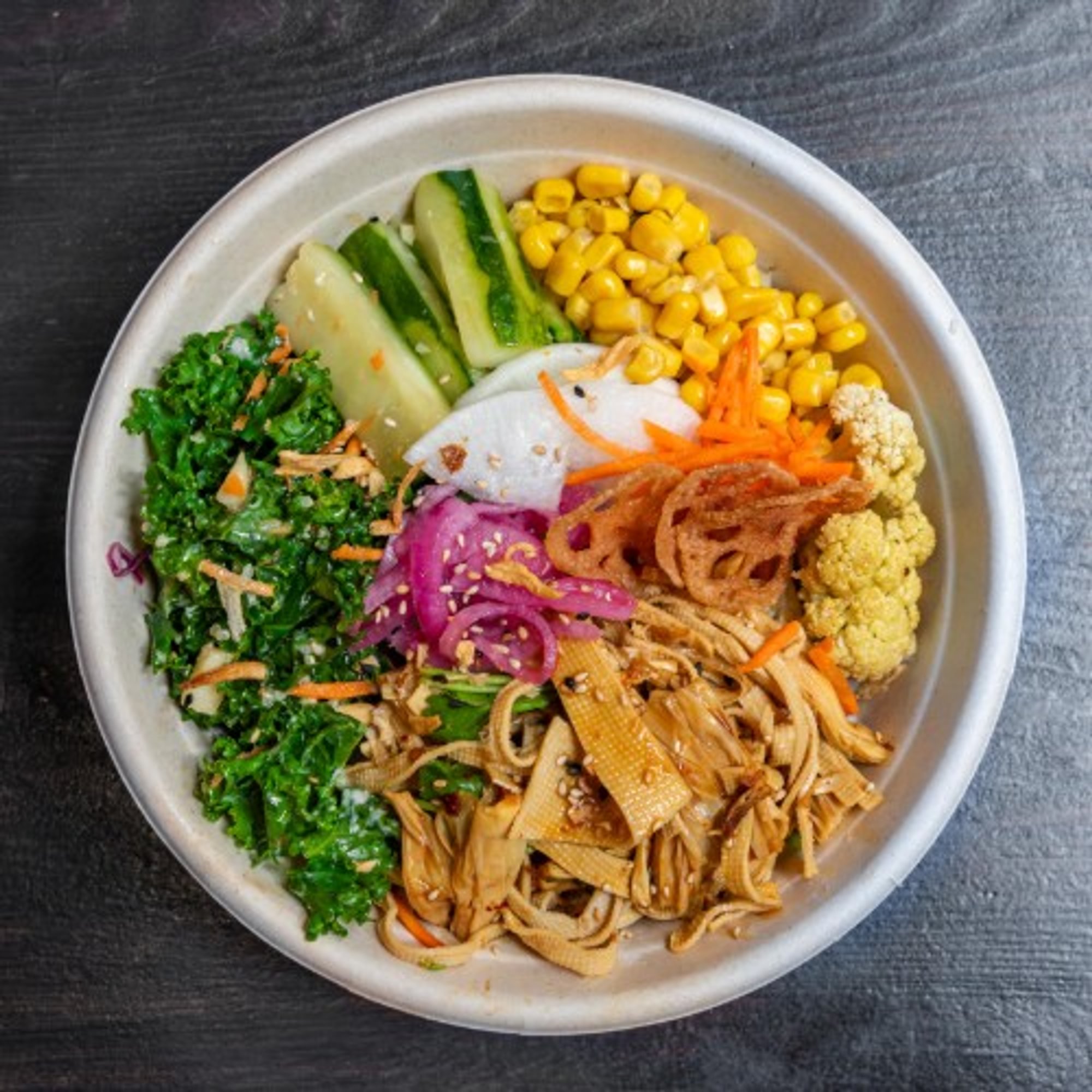 R5) Tofu Ribbon & Yuba Bowl