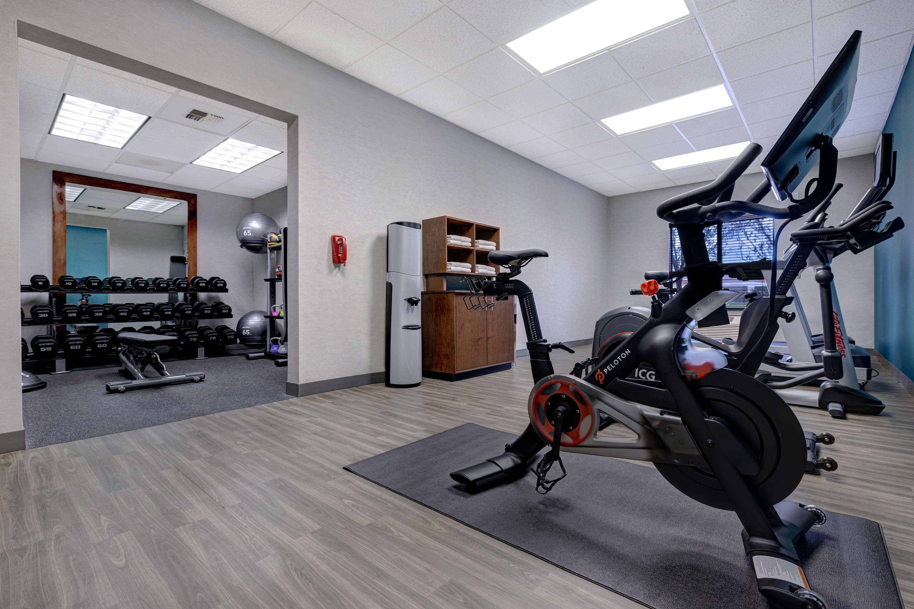 Health club  fitness center  gym