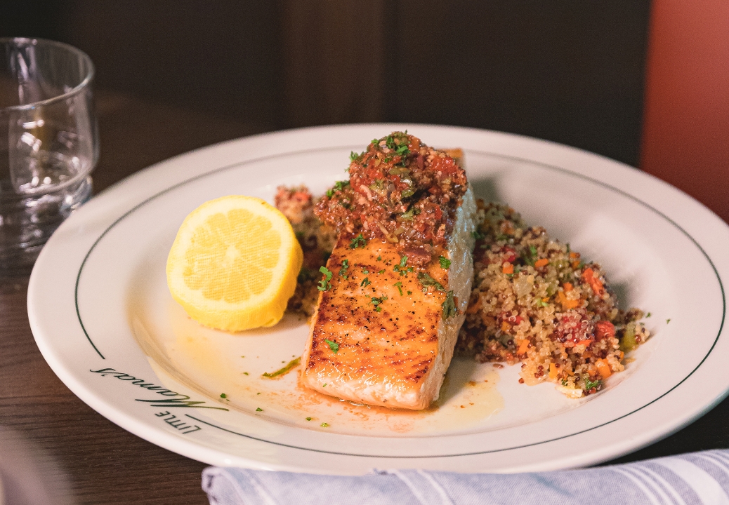 *Broiled Salmon