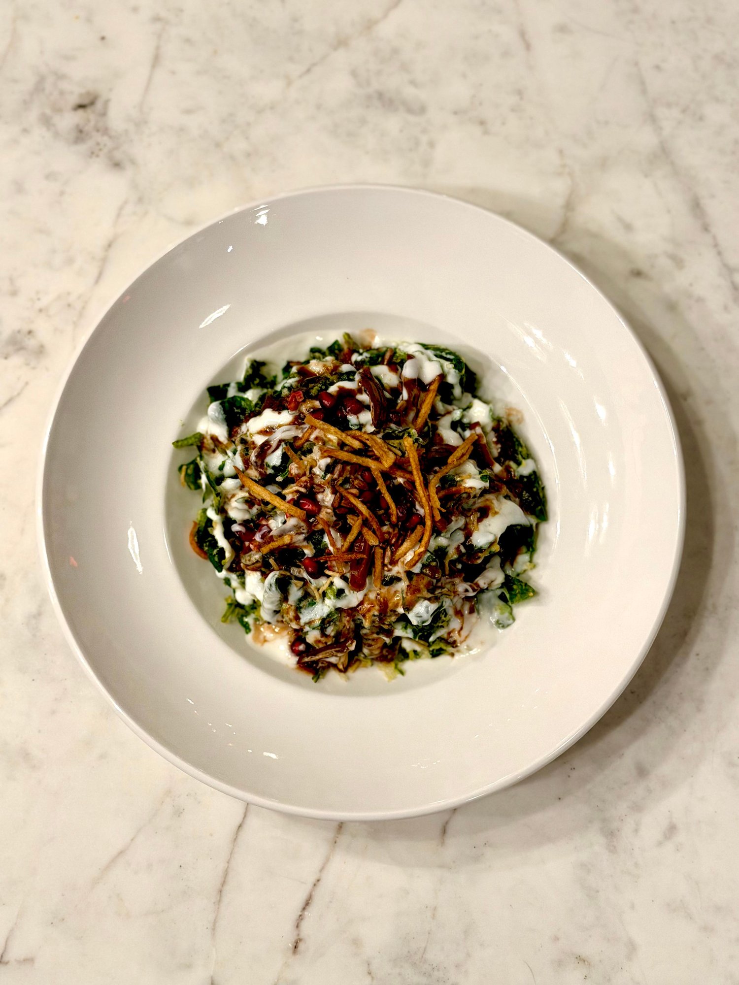 CRISPY KALE CHAT