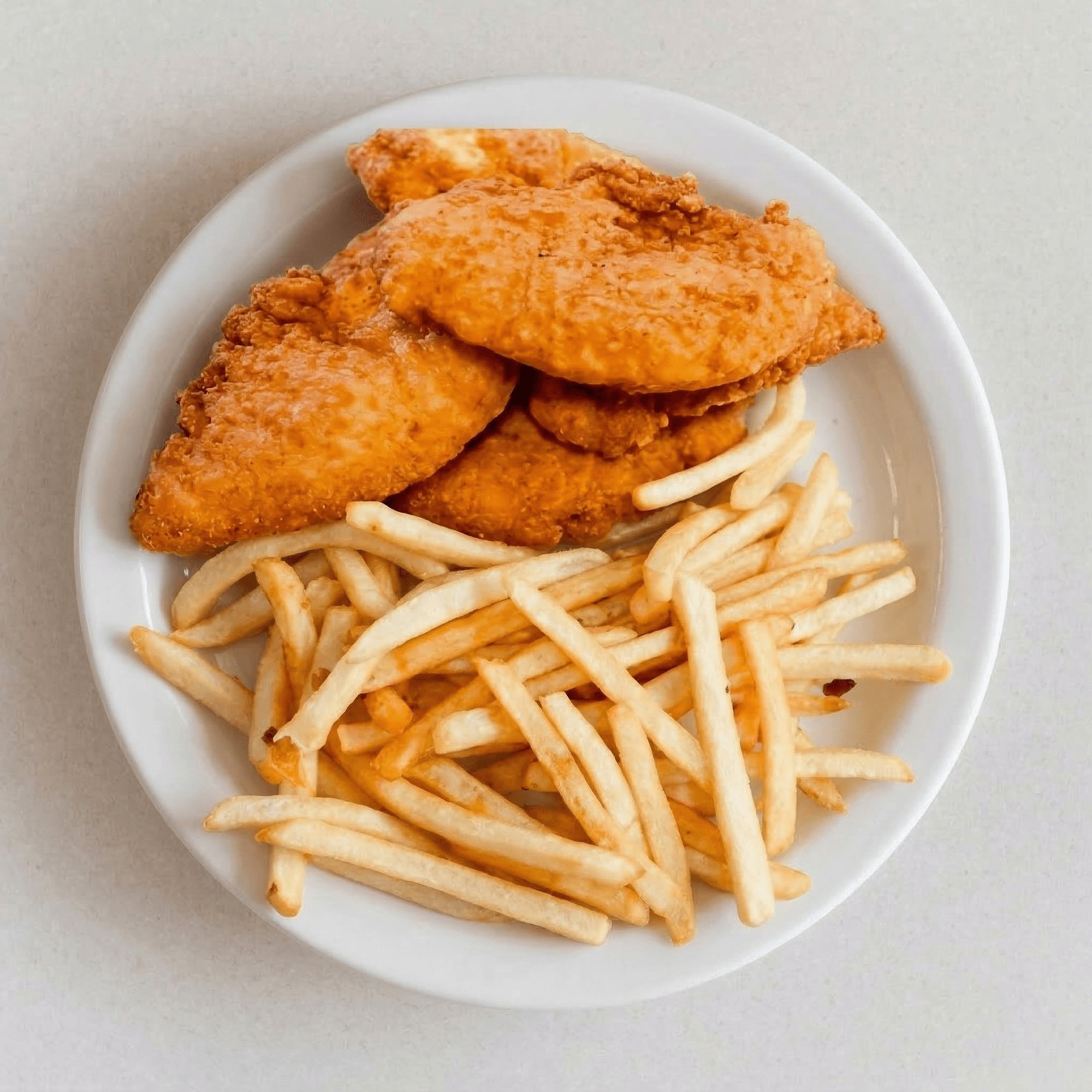 Breaded Chicken Filets Platter