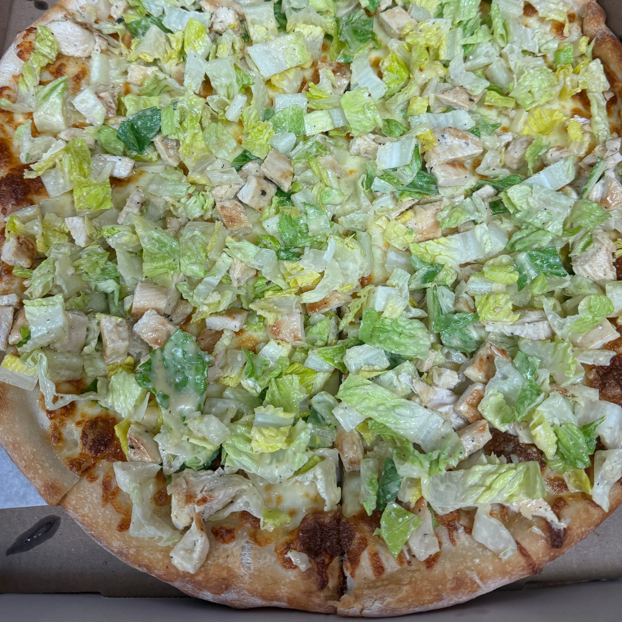 Chicken Caesar Pizza