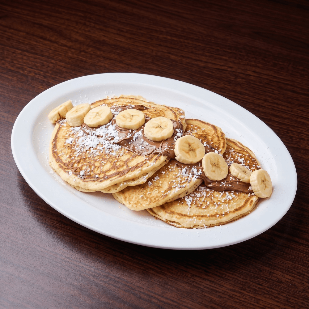 Nutella Banana Pancakes