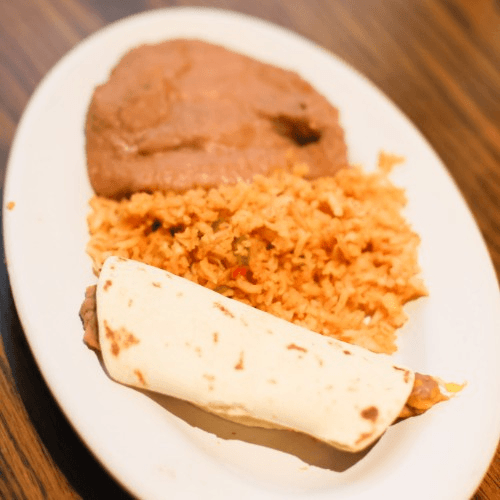 Kids Meat & Cheese Burrito