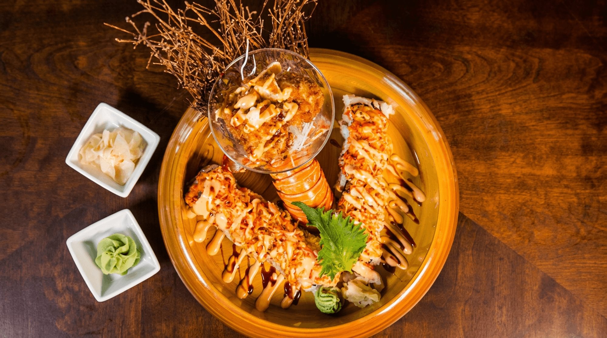 Lobster Volcano Roll