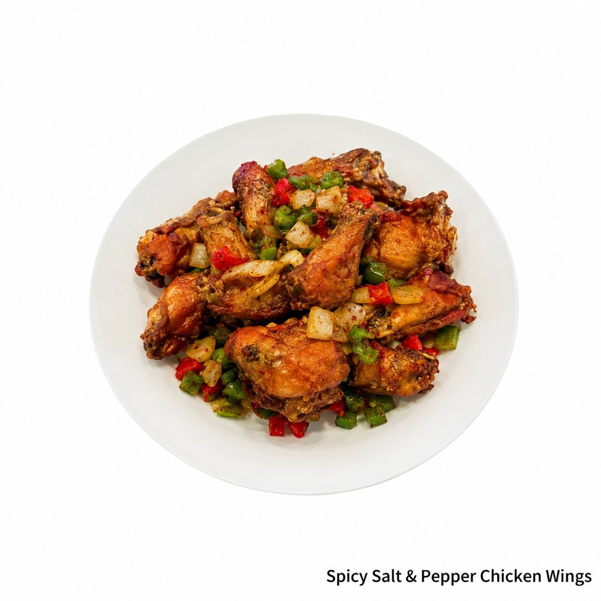Spicy Salt & Pepper Chicken Wings