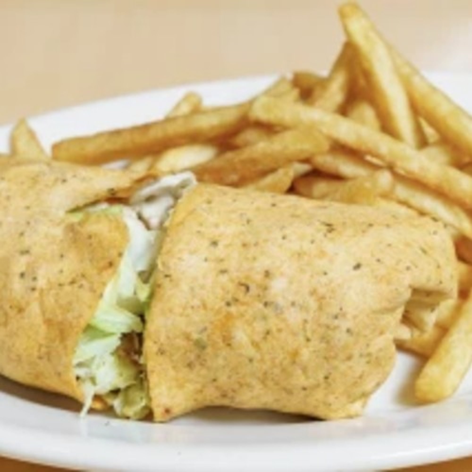 Grilled Zucchini & Corn Wrap