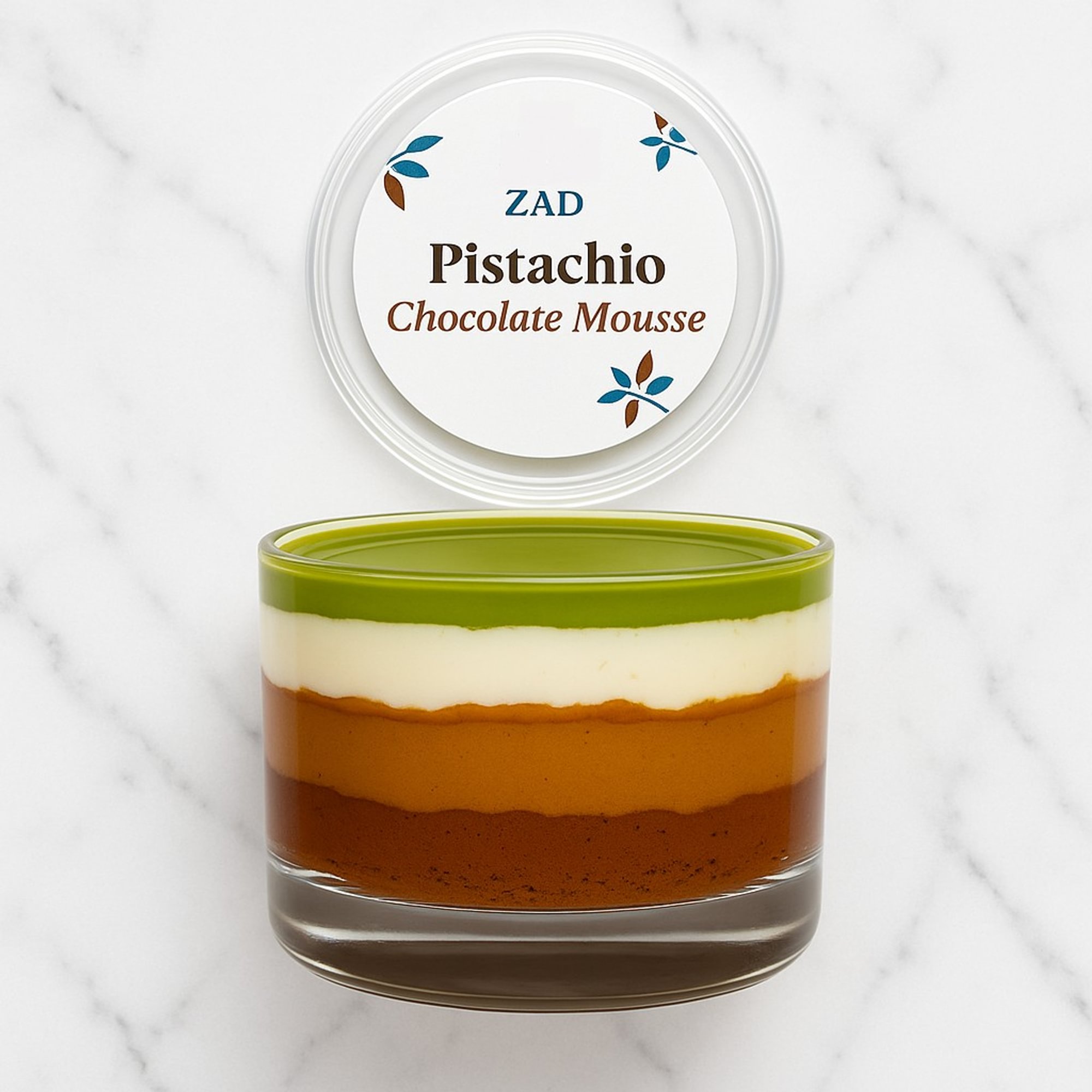 Pistachio Chocolate Mousse
