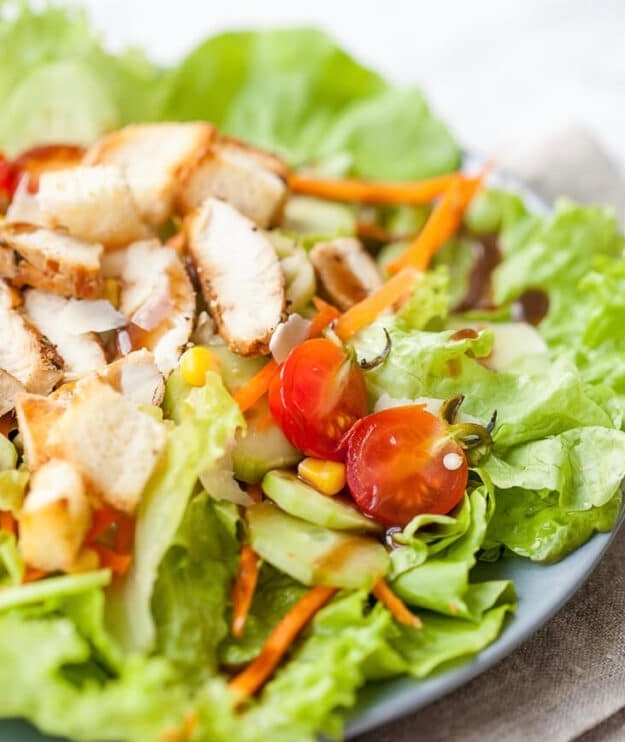 Green Day Garden Salad with Grilled Chicken