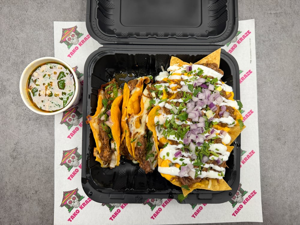 Snack Size Birria Munchie Plate
