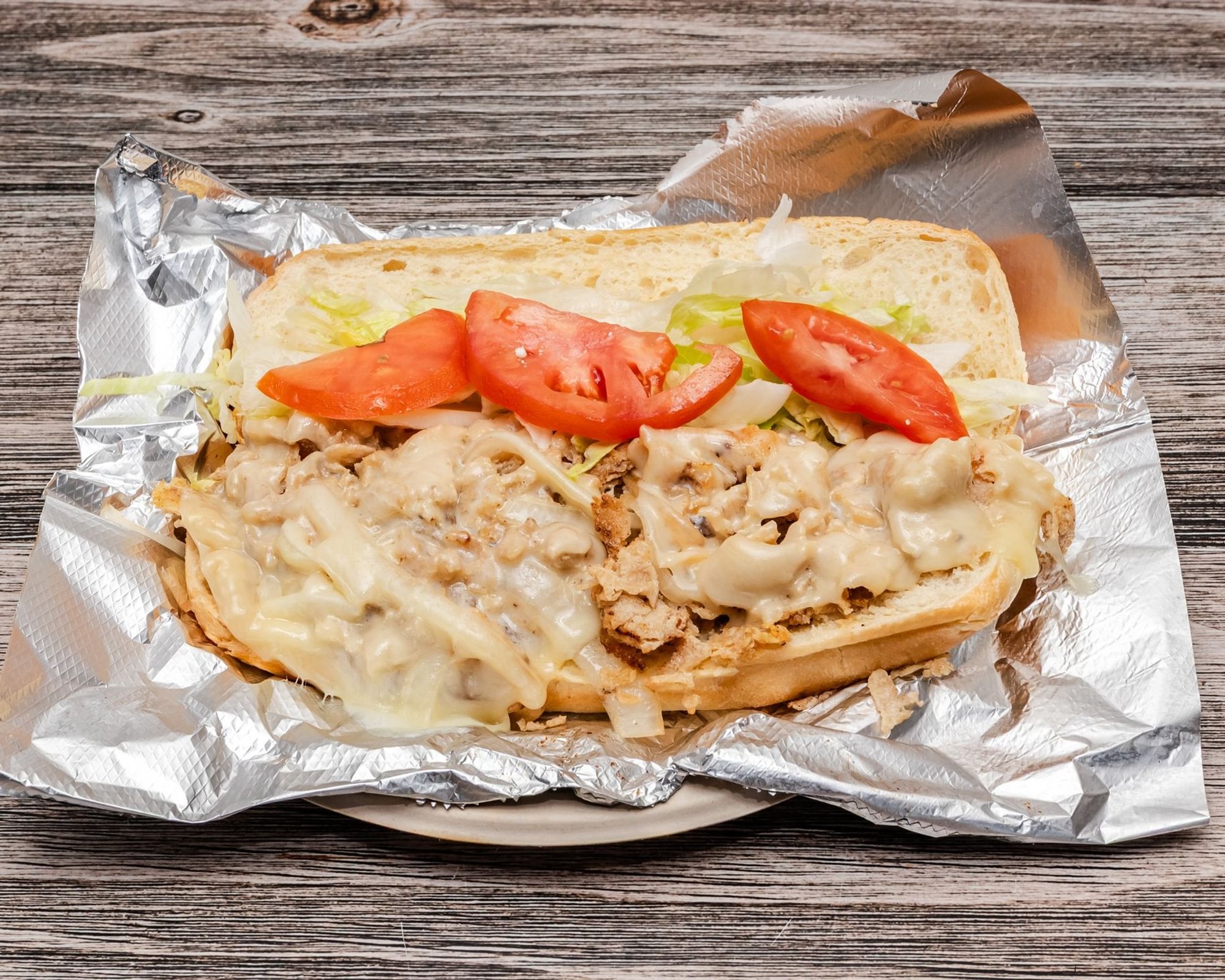 8" Chicken Cheesesteak Sub