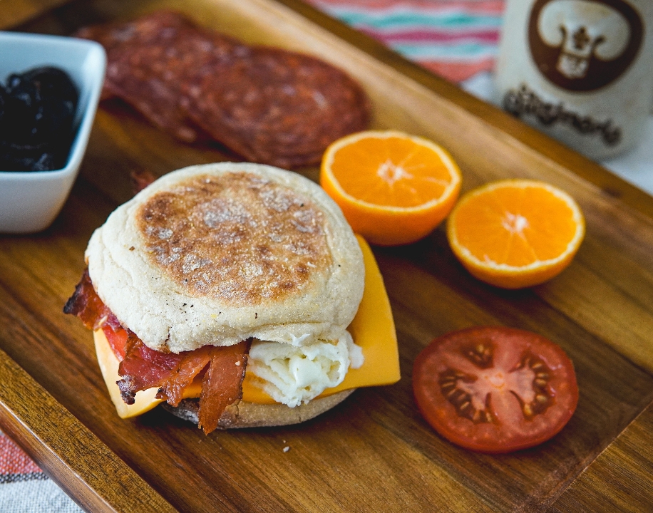 Muffin Eggs Sandwich