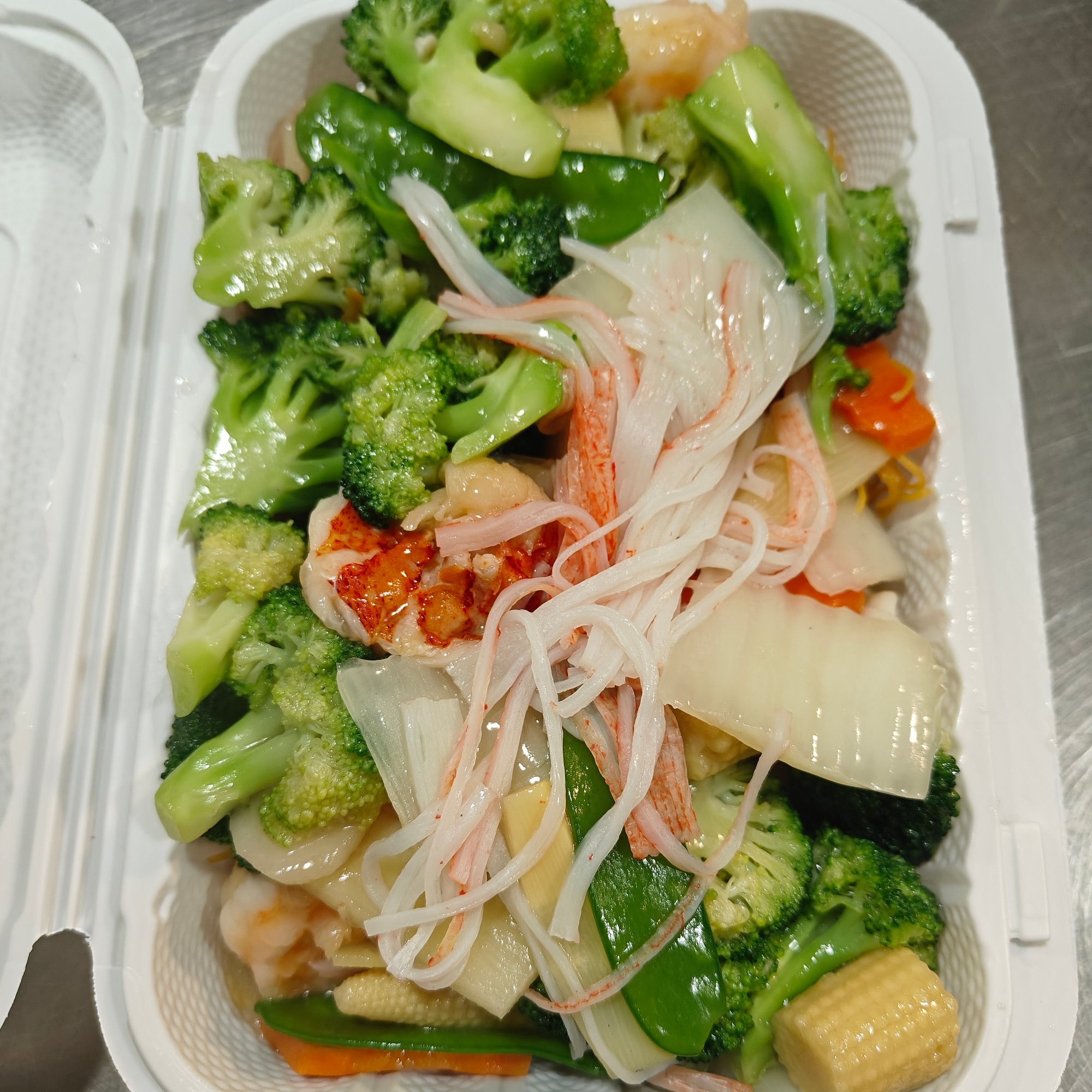 Seafood Pan-Fried Noodles