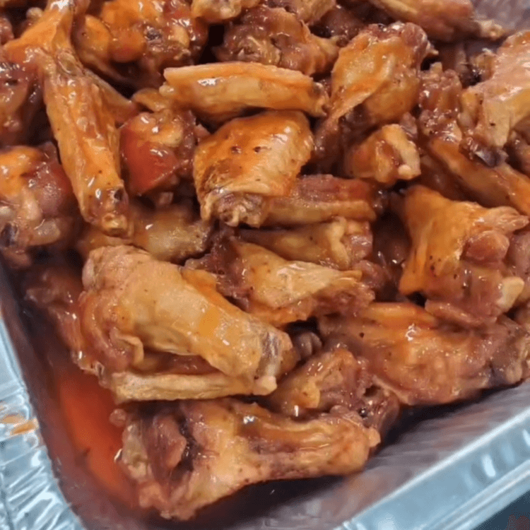 30 Pieces Wings, 6 Pieces Fish, & Family Fries