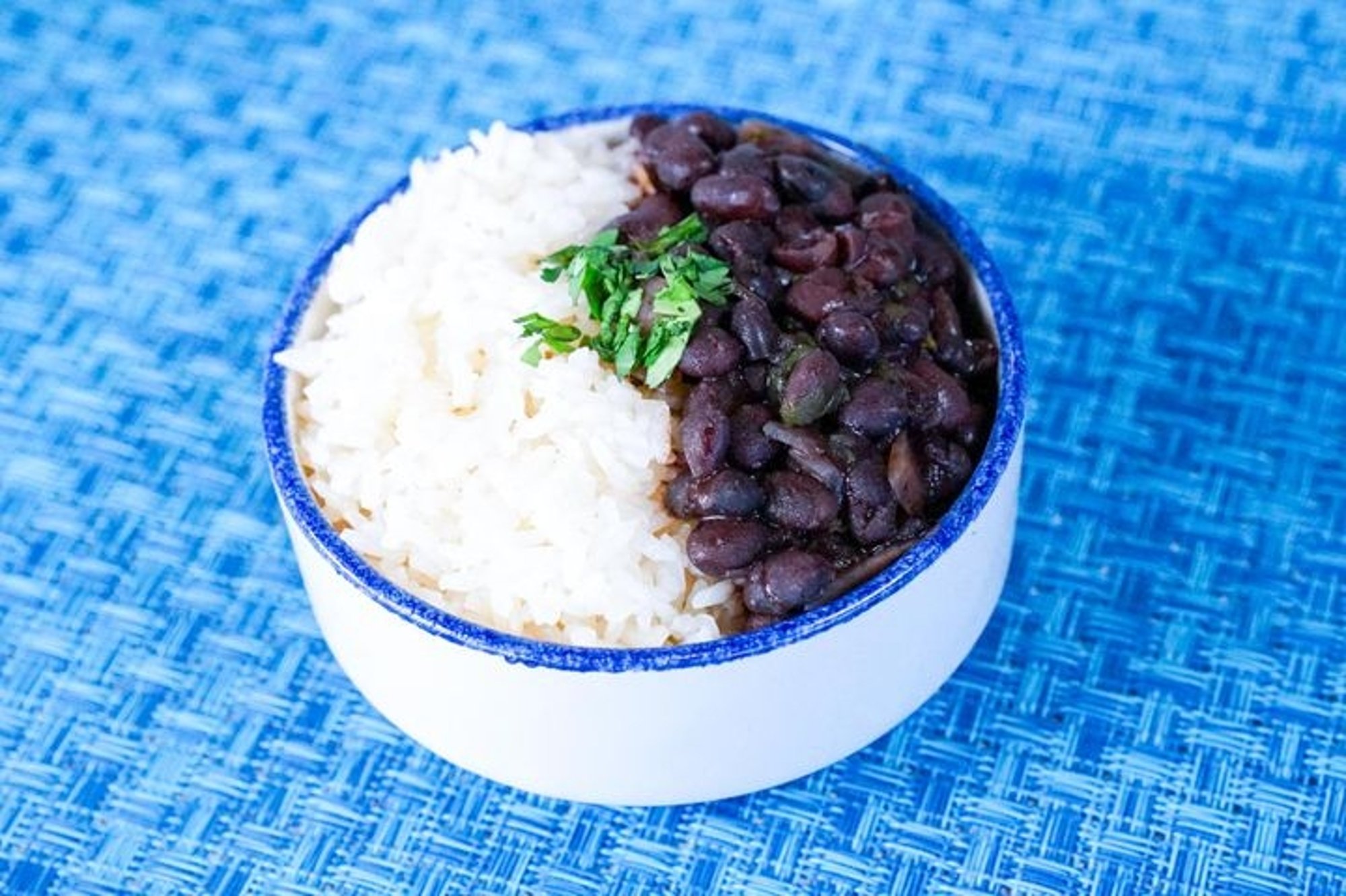 White Rice & Black Beans