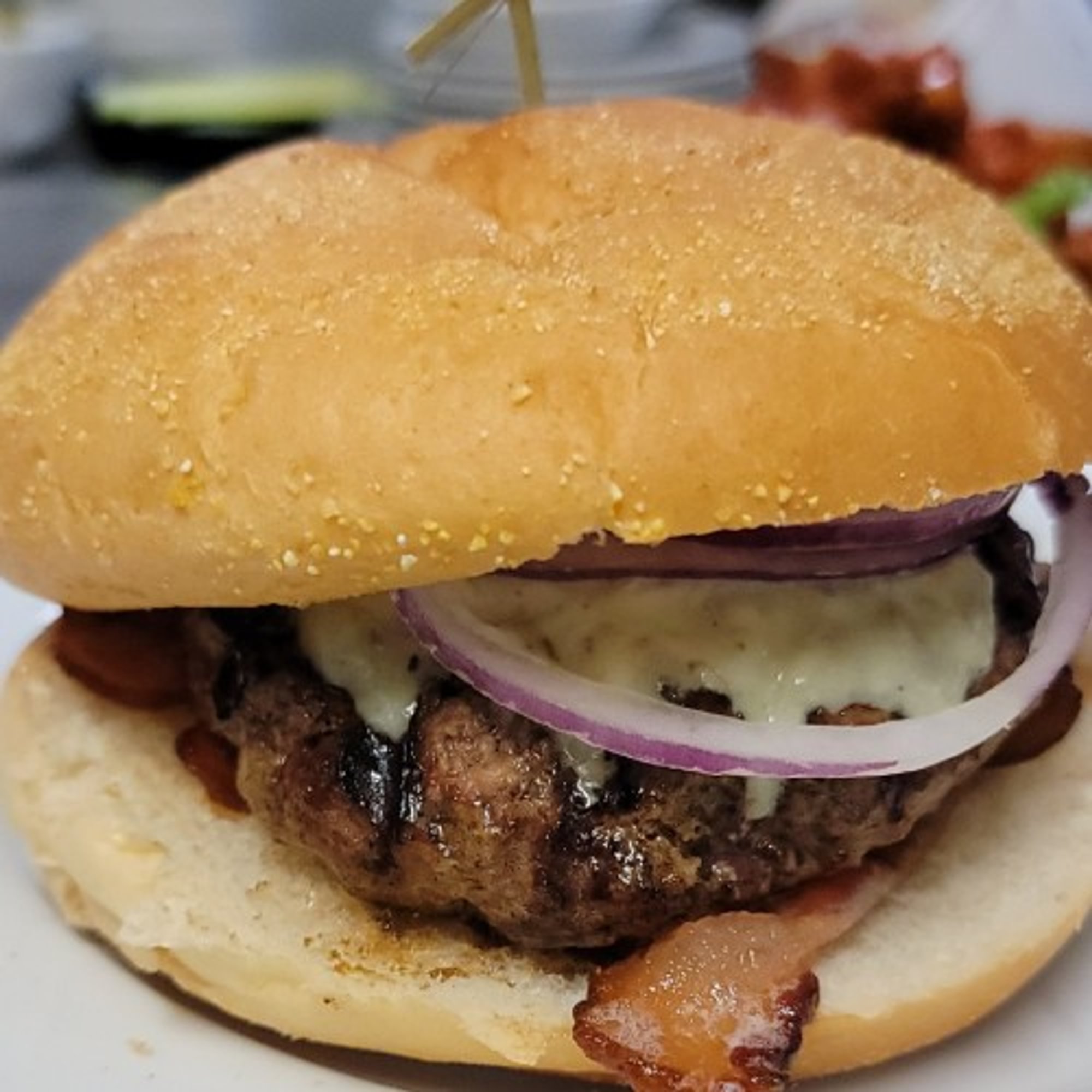 Blue Cheese Steakhouse Burger