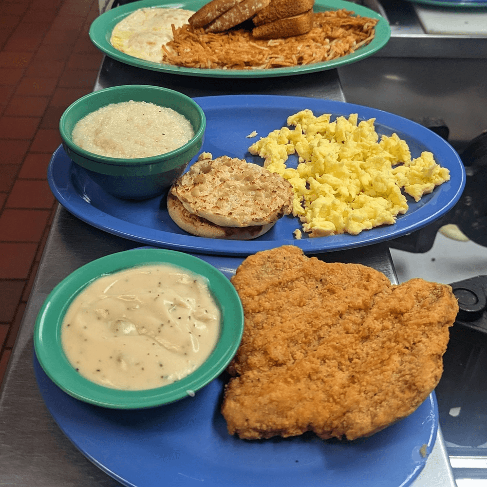 Country Fried Steak with 2 Eggs