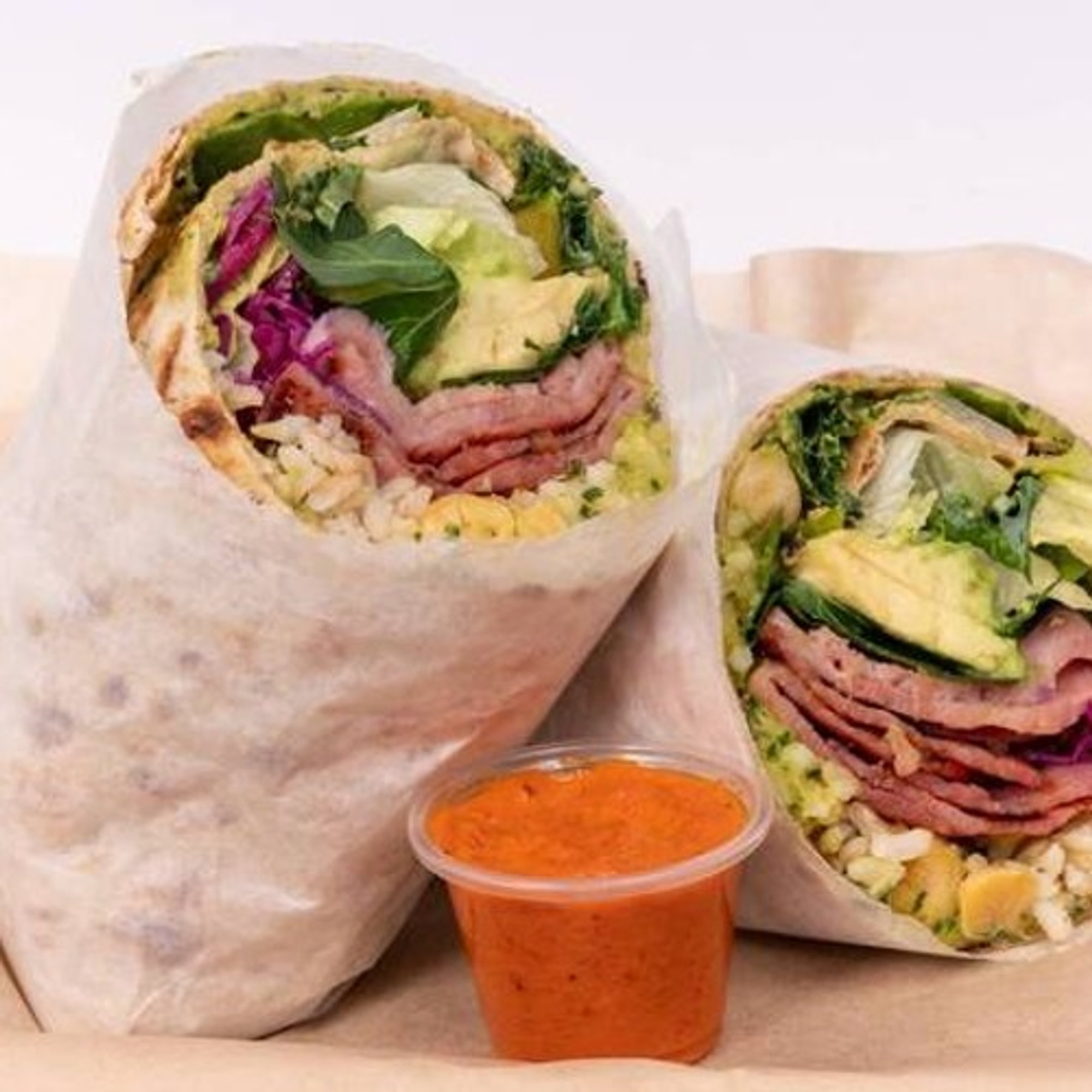 Turkey Bacon & Avocado Burrito (Gluten Free Option)