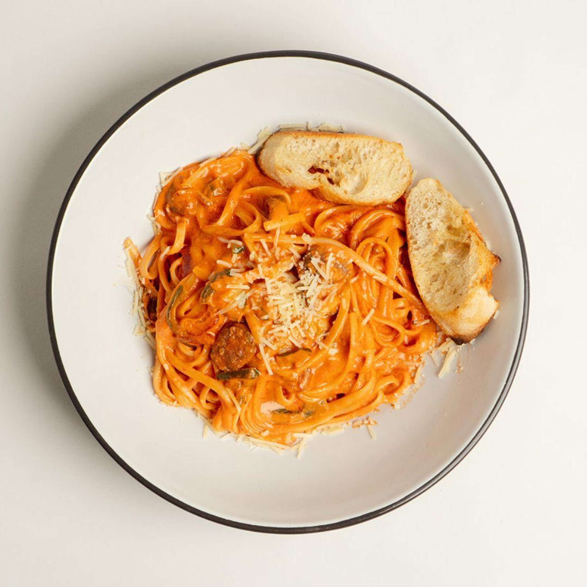 Italian Sausage Linguine