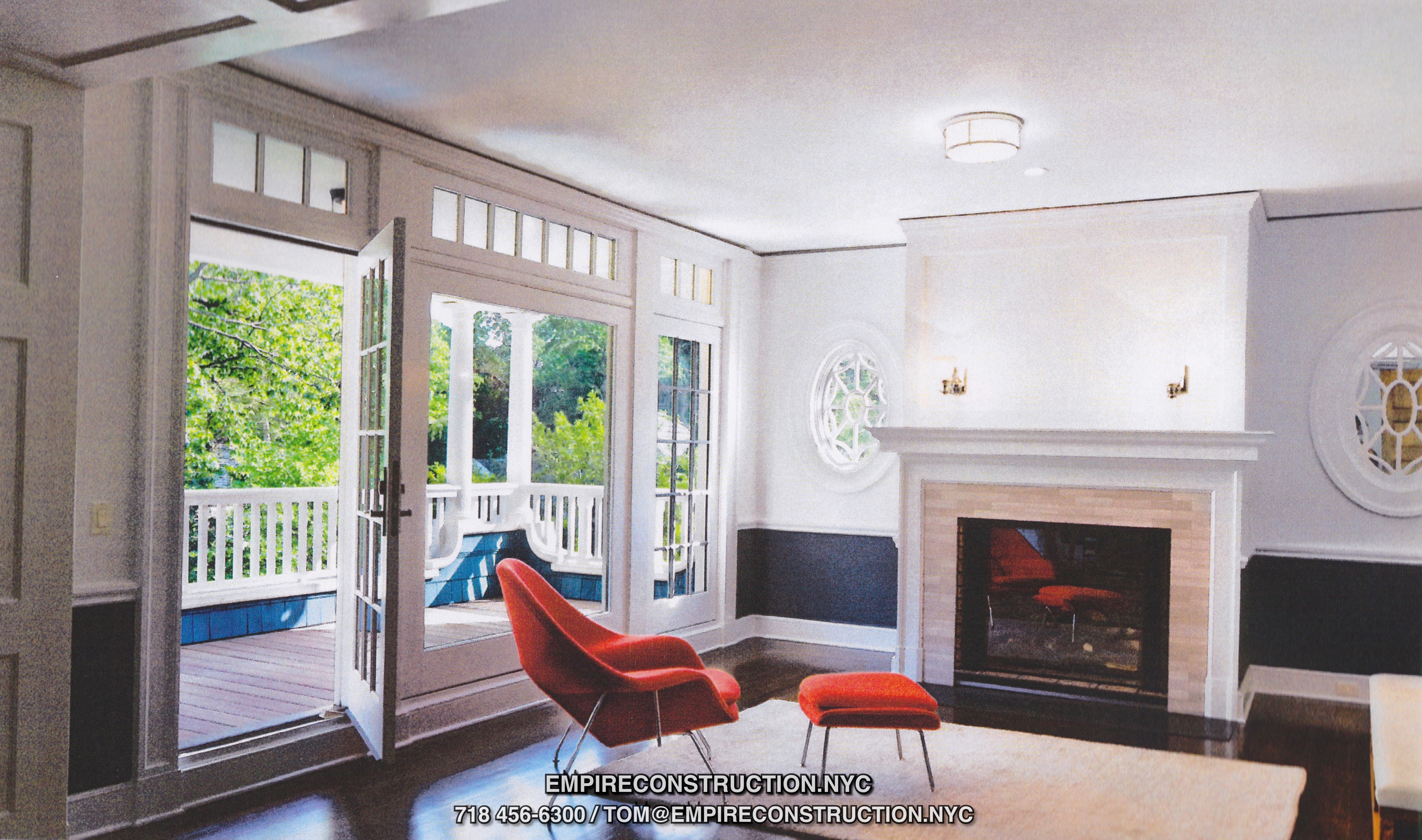 Interiors, Living Rooms, Libraries by Empire. Bring your ideas and we will make them into a reality. Libraries, cabinets, european furniture, shelves, drawers, vanities,  entertainment centers,  wardrobes, dressers, storage chests, fireplace mentols build inns, tables, chairs,  beds, floors, paneling, running trims,  casework, decorative woodworking, Planning, interior designing, construction and installation, we will assist you at all steps of the way. 