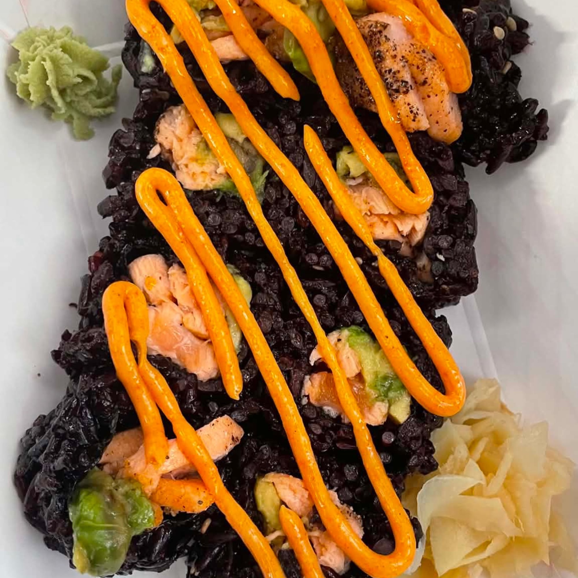 Grilled Salmon Roll