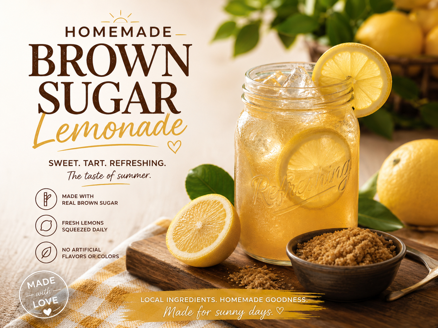 Brown Sugar Lemonade