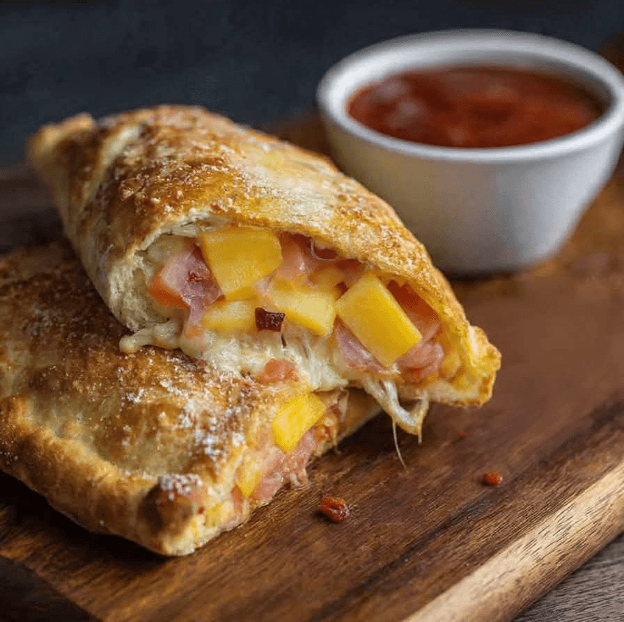 Hawaiian & Bacon Calzone