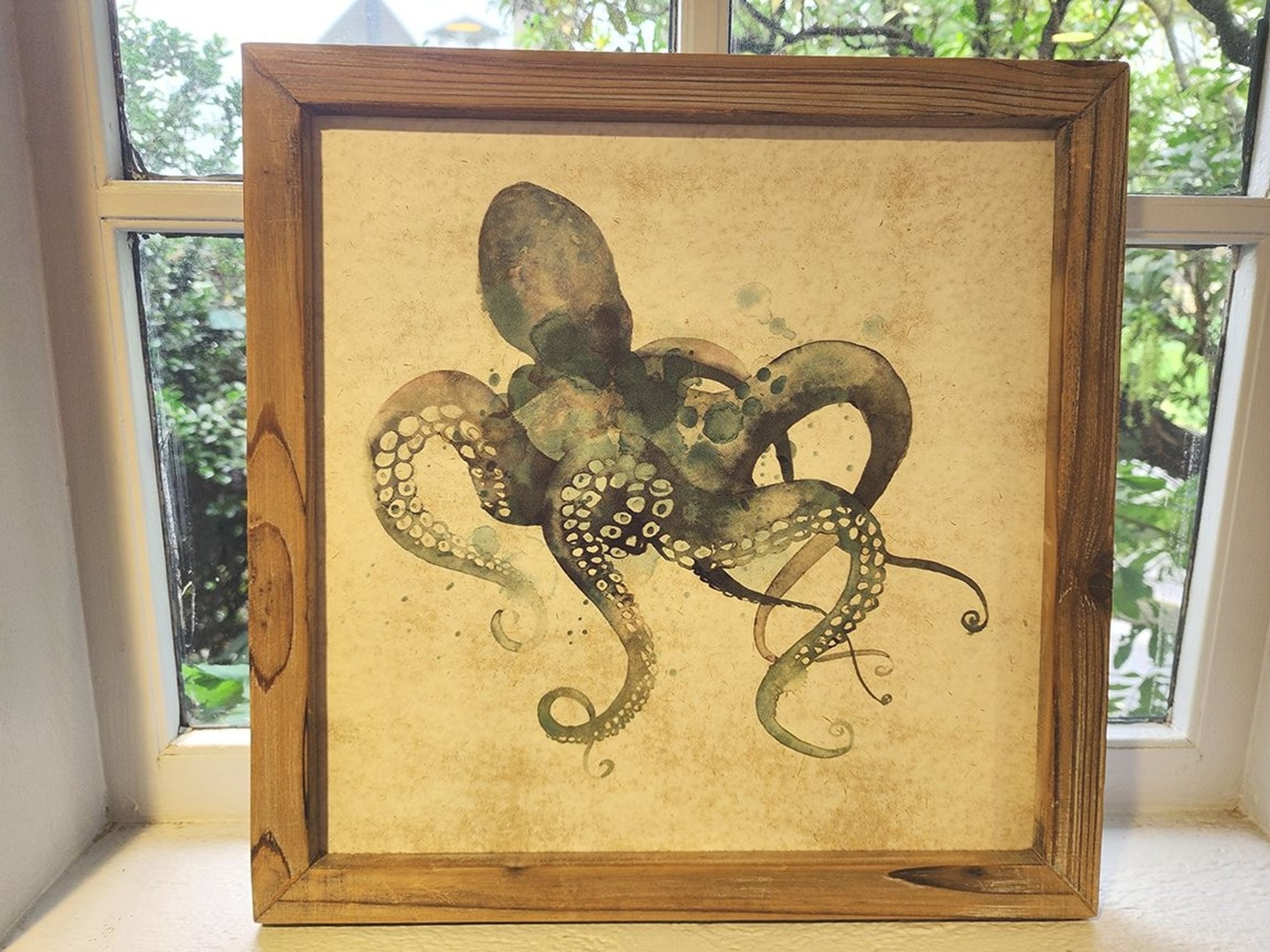 Octopus Print 12x12