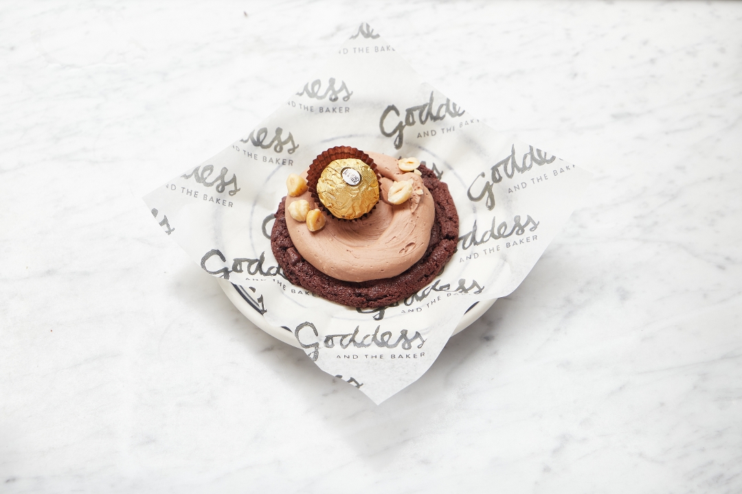 Ferrero Rocher Frosted Cookie
