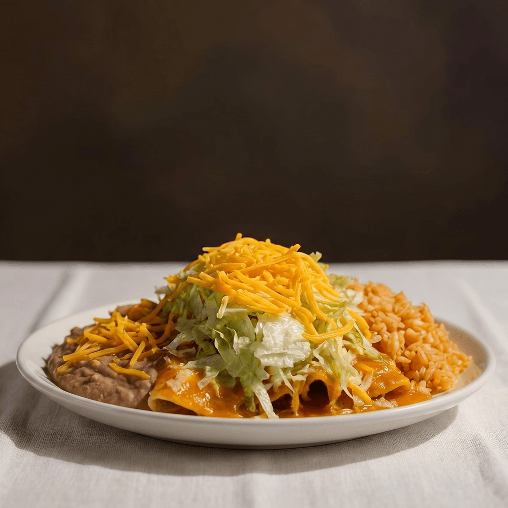 Combo #3, 2 Enchiladas