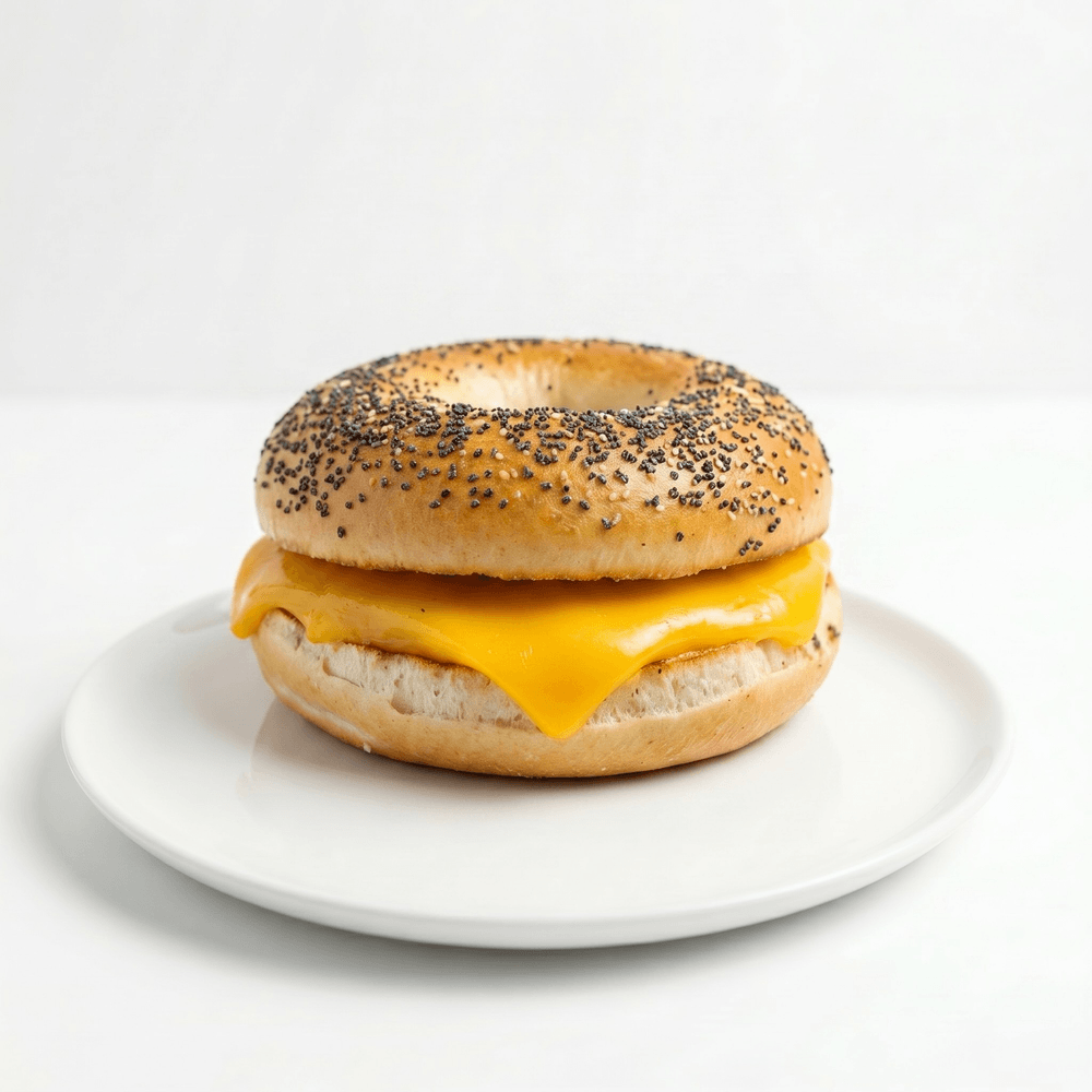 Grilled Cheese Bagel Sandwich