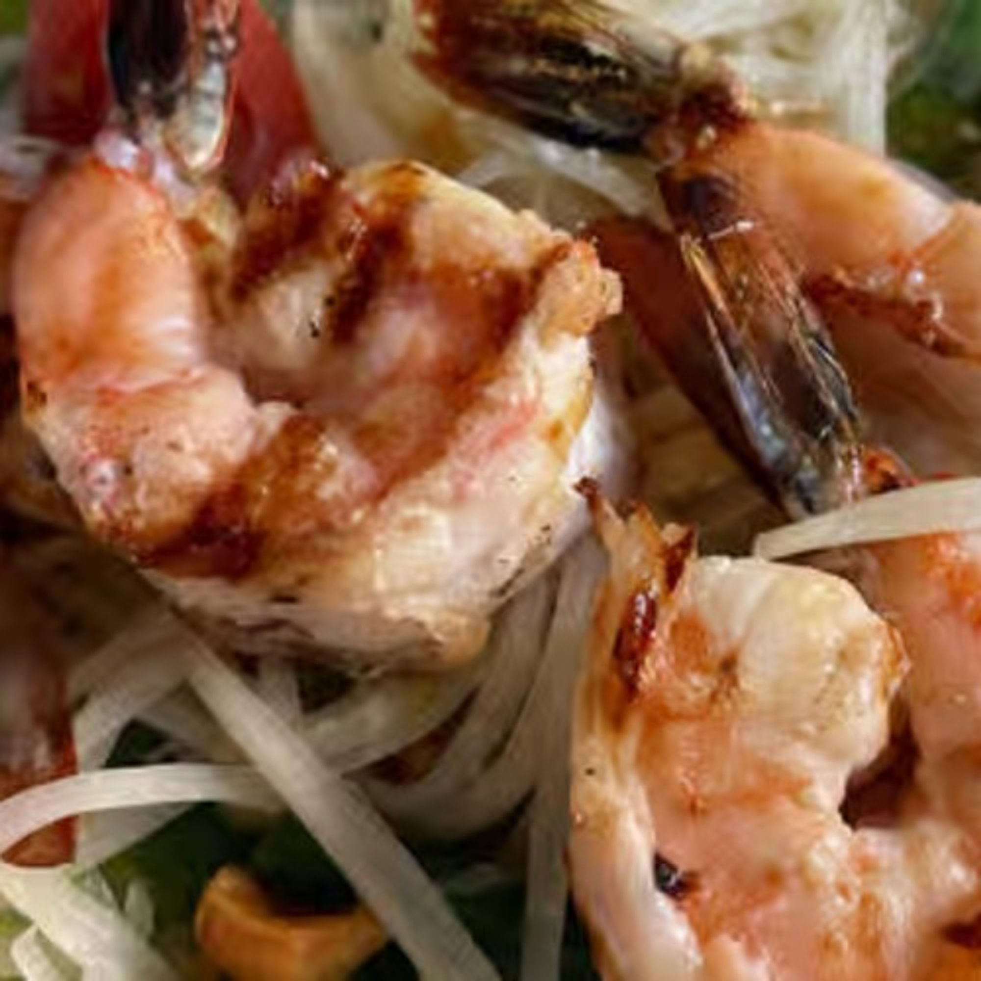 Grilled Shrimp Papaya Salad