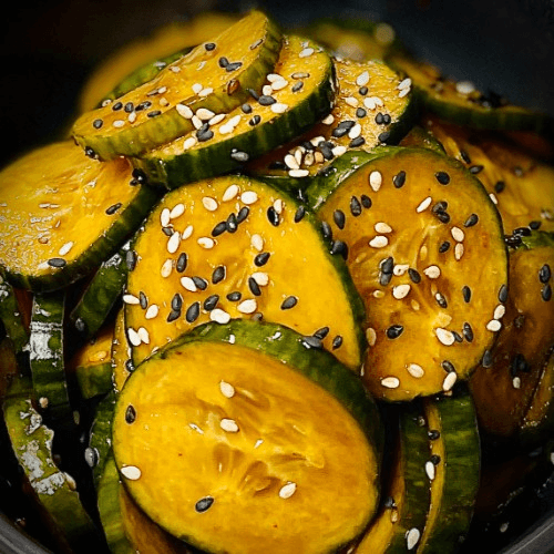 Hot Sour Salty Sweet Cucumbers