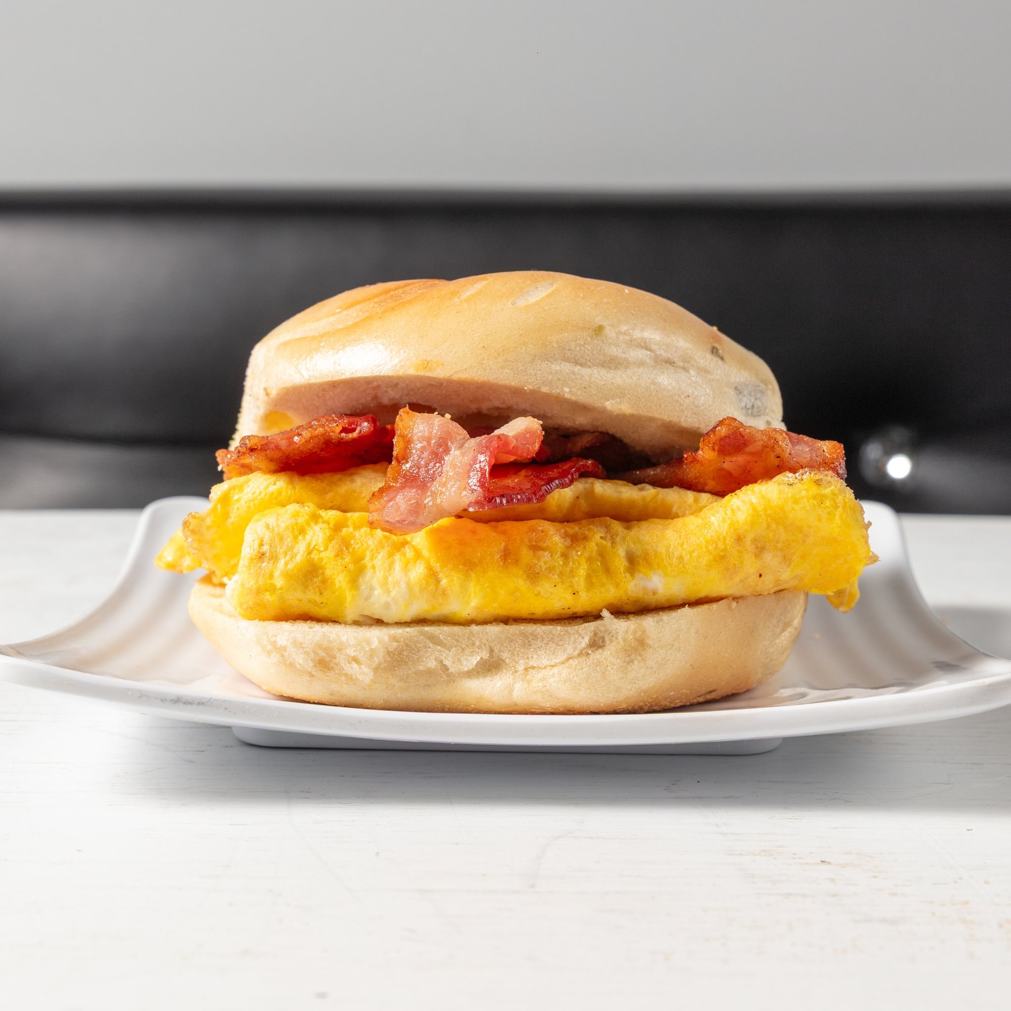 Egg Sandwich with Sausage, Bacon or Ham