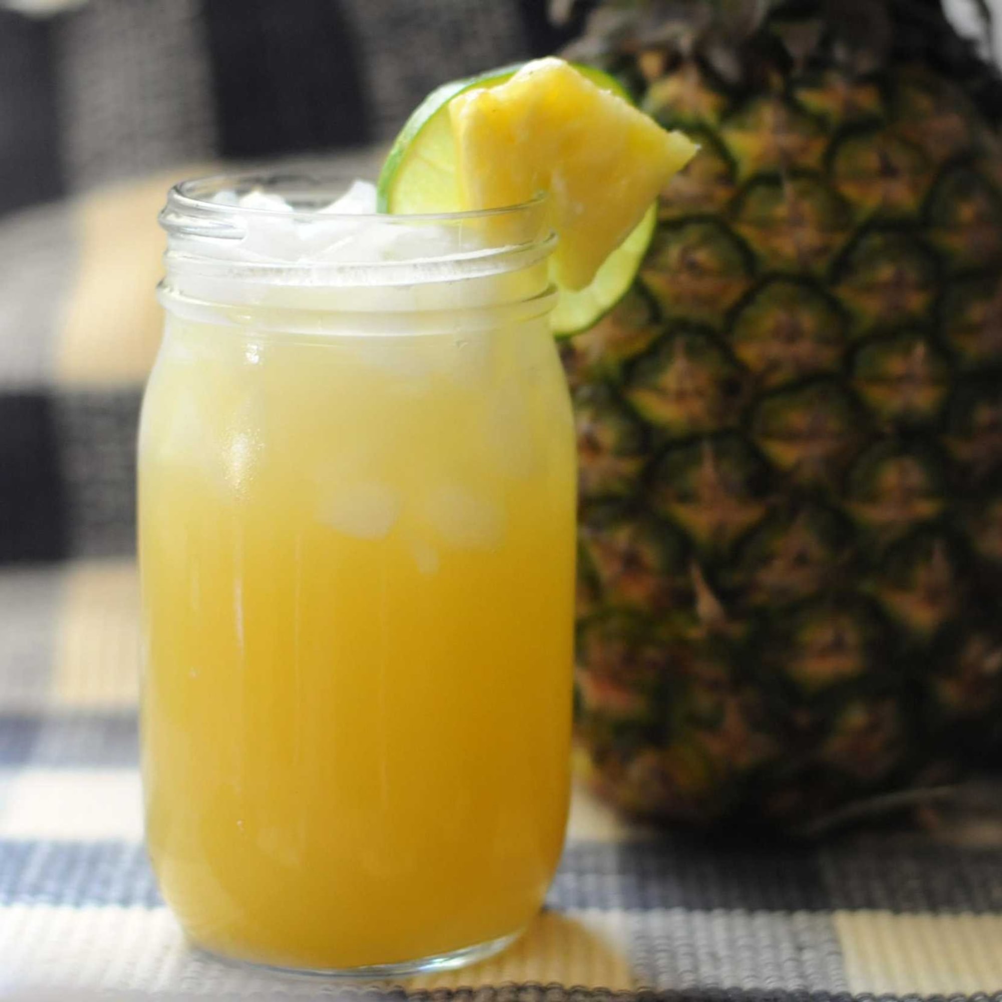 Homemade Pineapple Ginger Juice