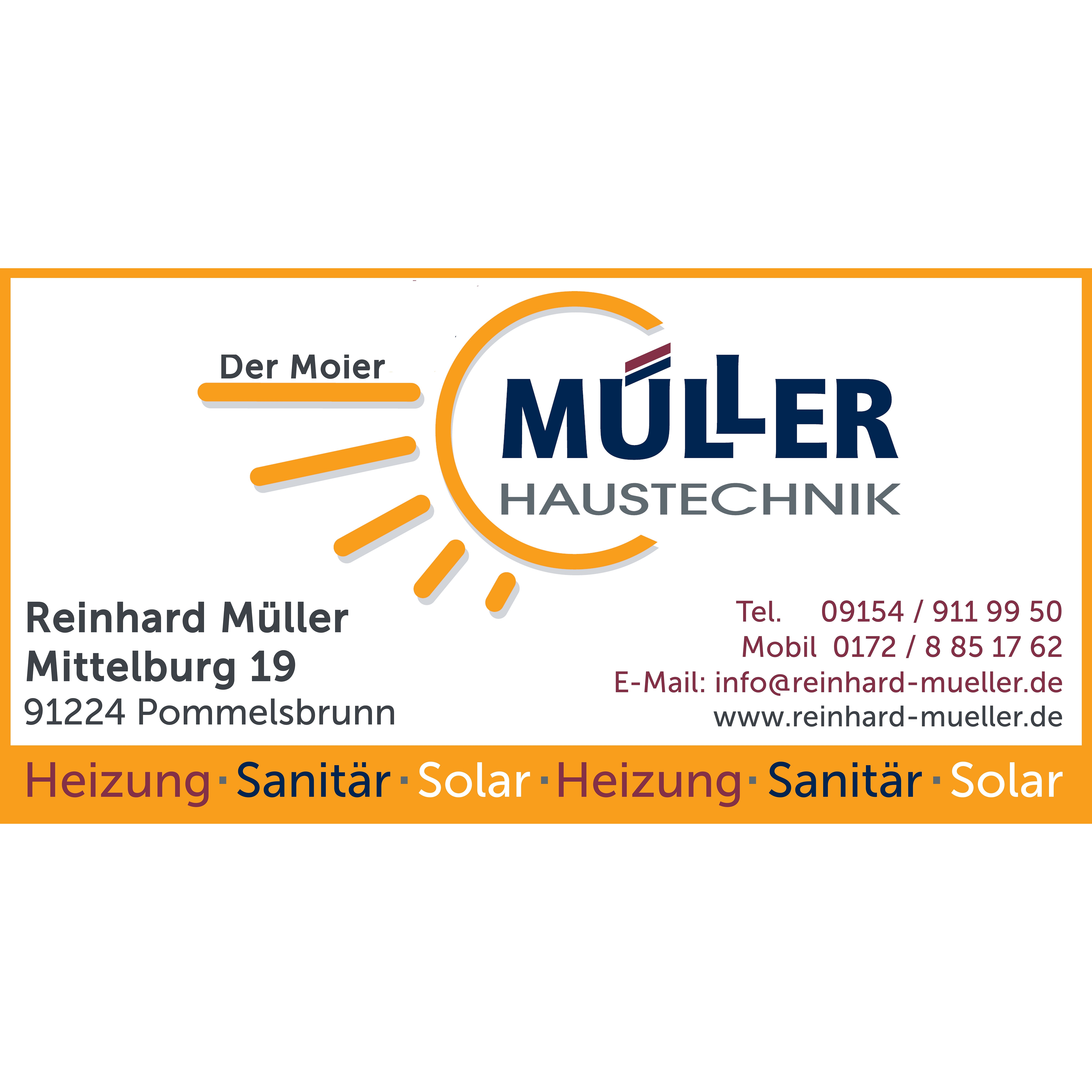 Logo von Müller Haustechnik Heizung Sanitär Solar Hartmannshof/Pommelsbrunn