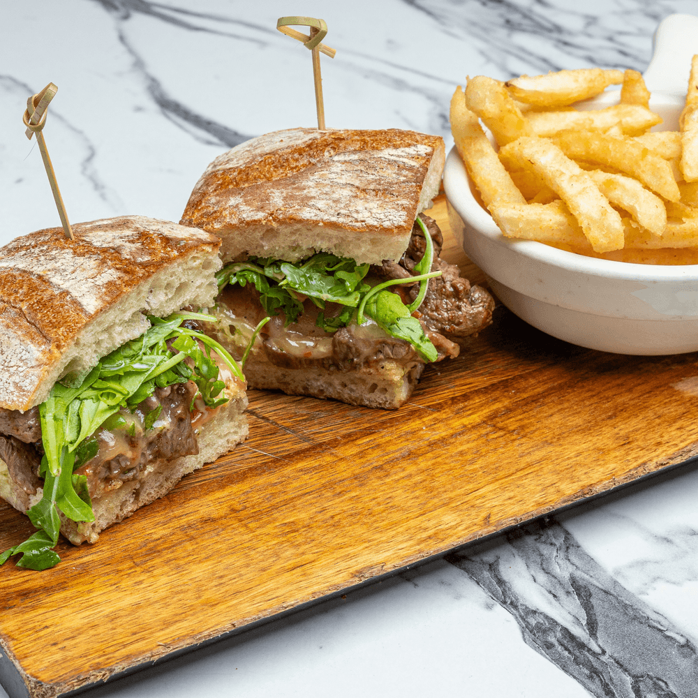 Steak and Cheese Sandwich