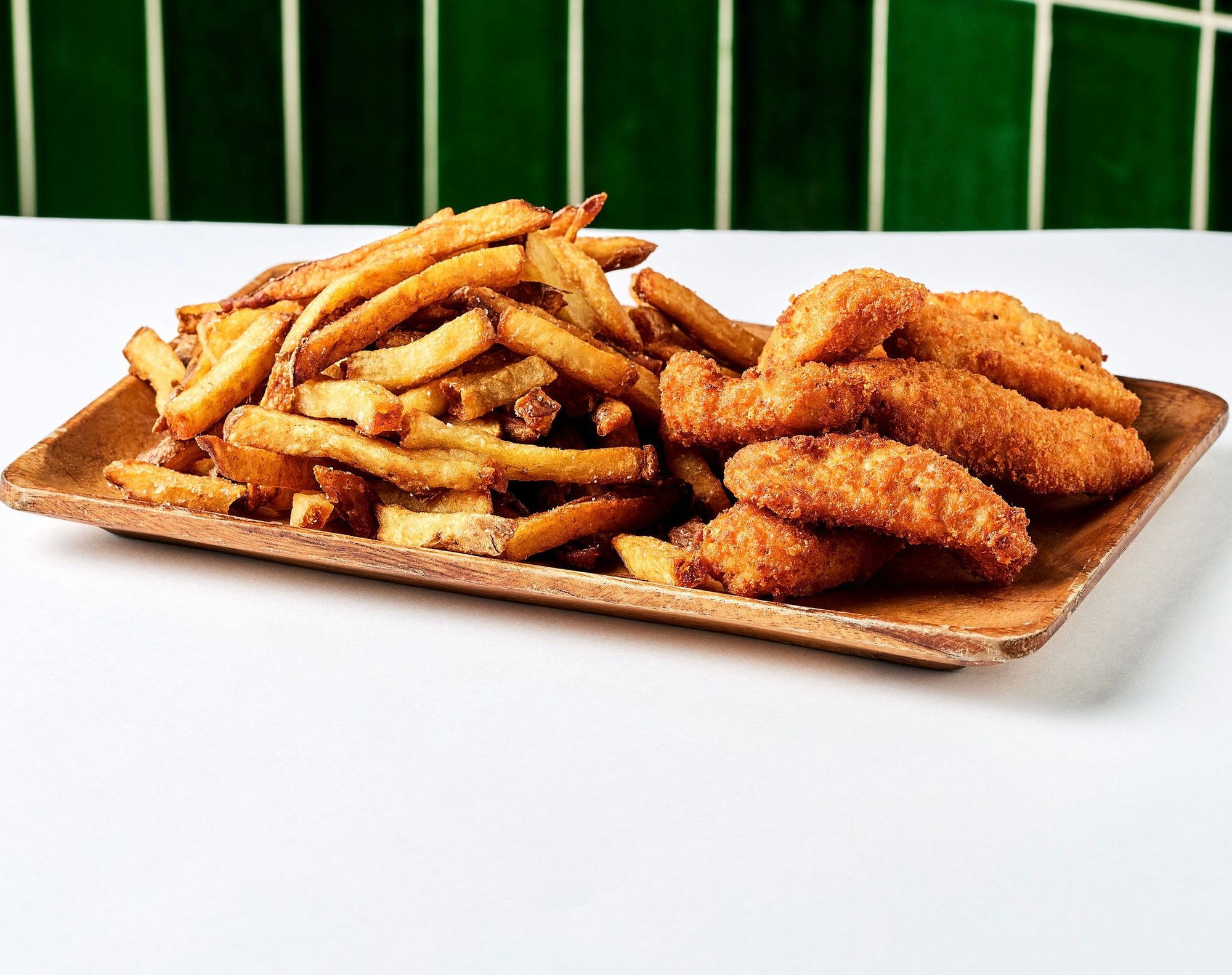 Fried Chicken Strips & Fries