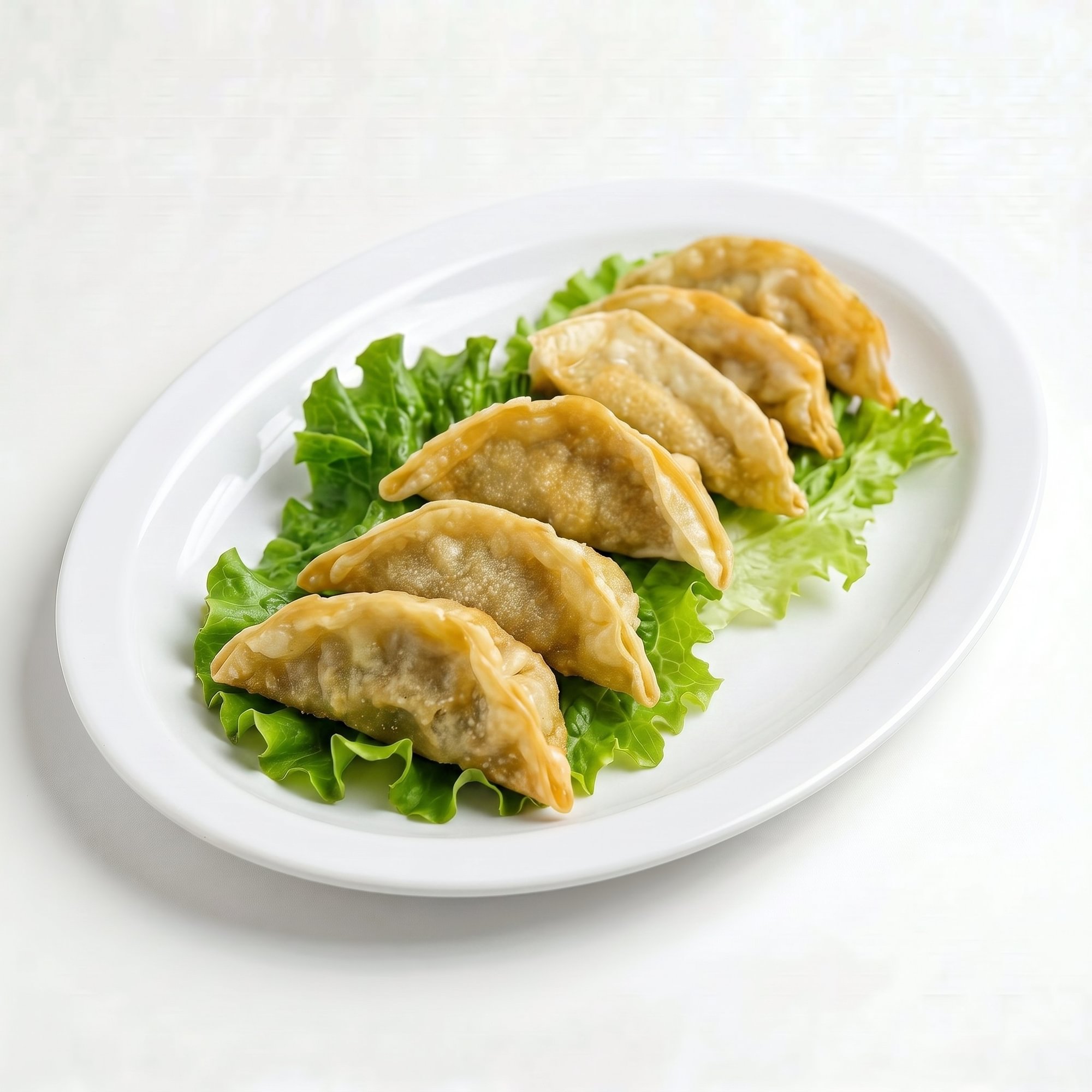 A12. Fried Chicken Dumplings (Potstickers)