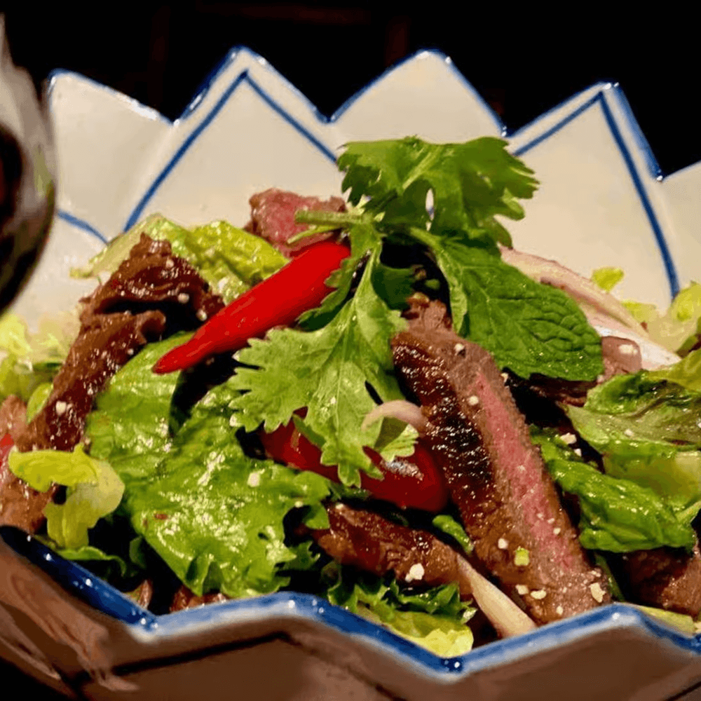 Grilled Pork Loin or Beef Salad