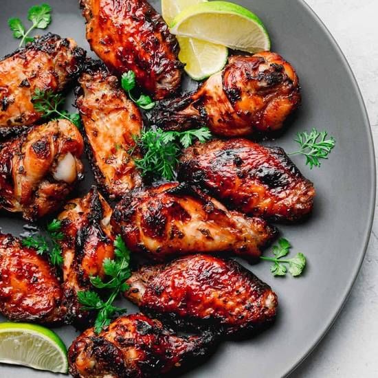 BBQ Chicken Wings(half Tray)