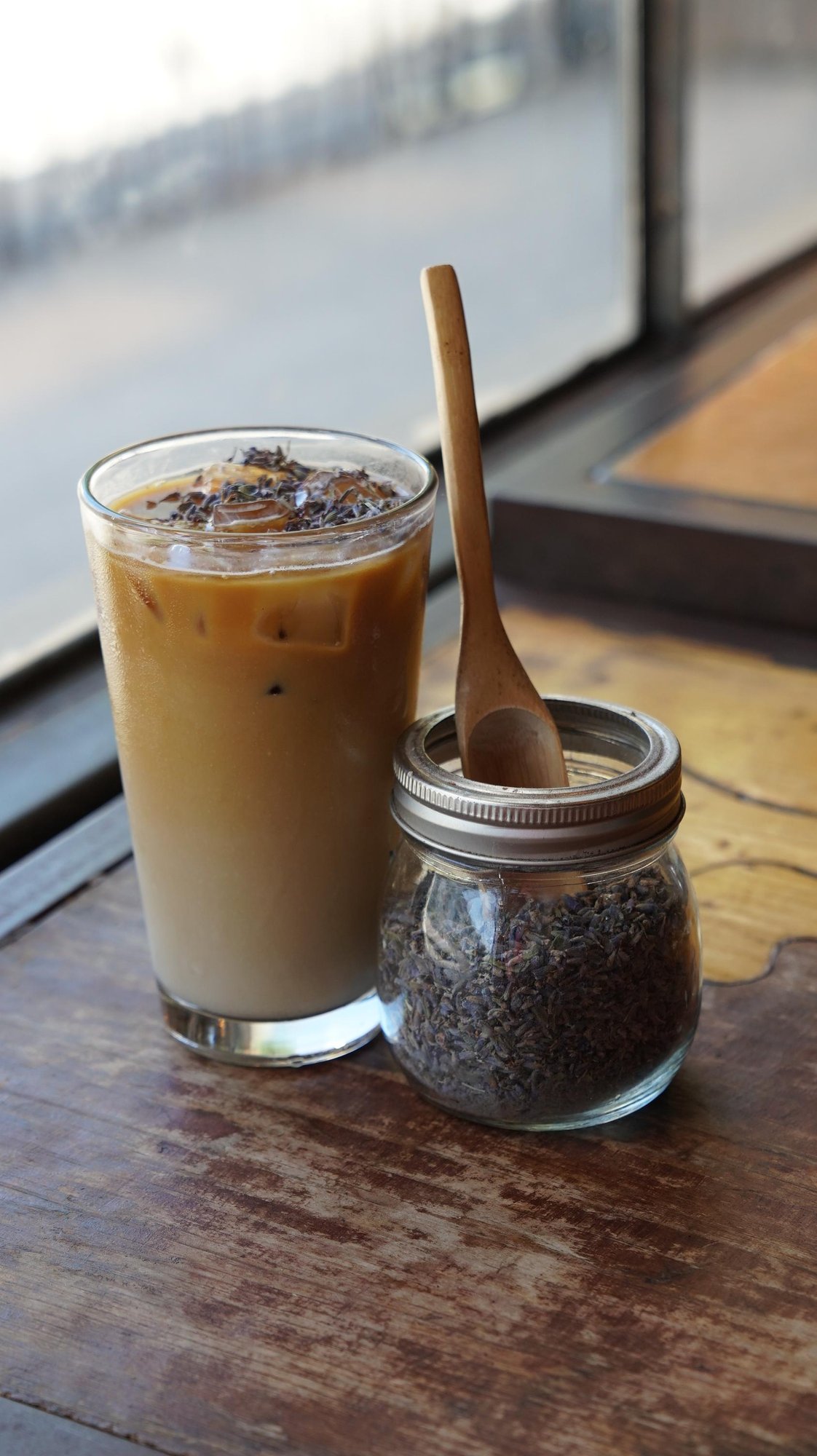 Lavender Latte Iced
