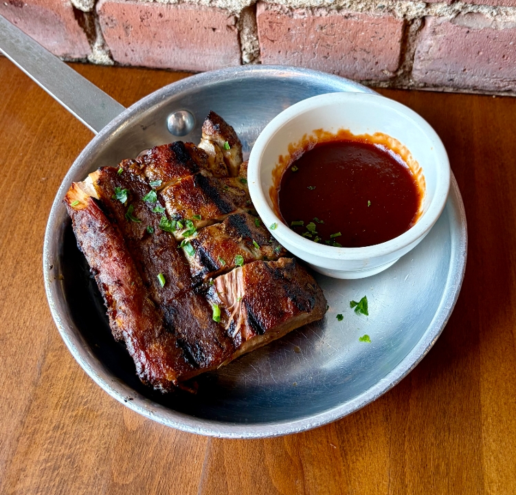 Appetizer Baby Back Ribs 4 bones of Delicious, tender, juicy and Succulent ribs-