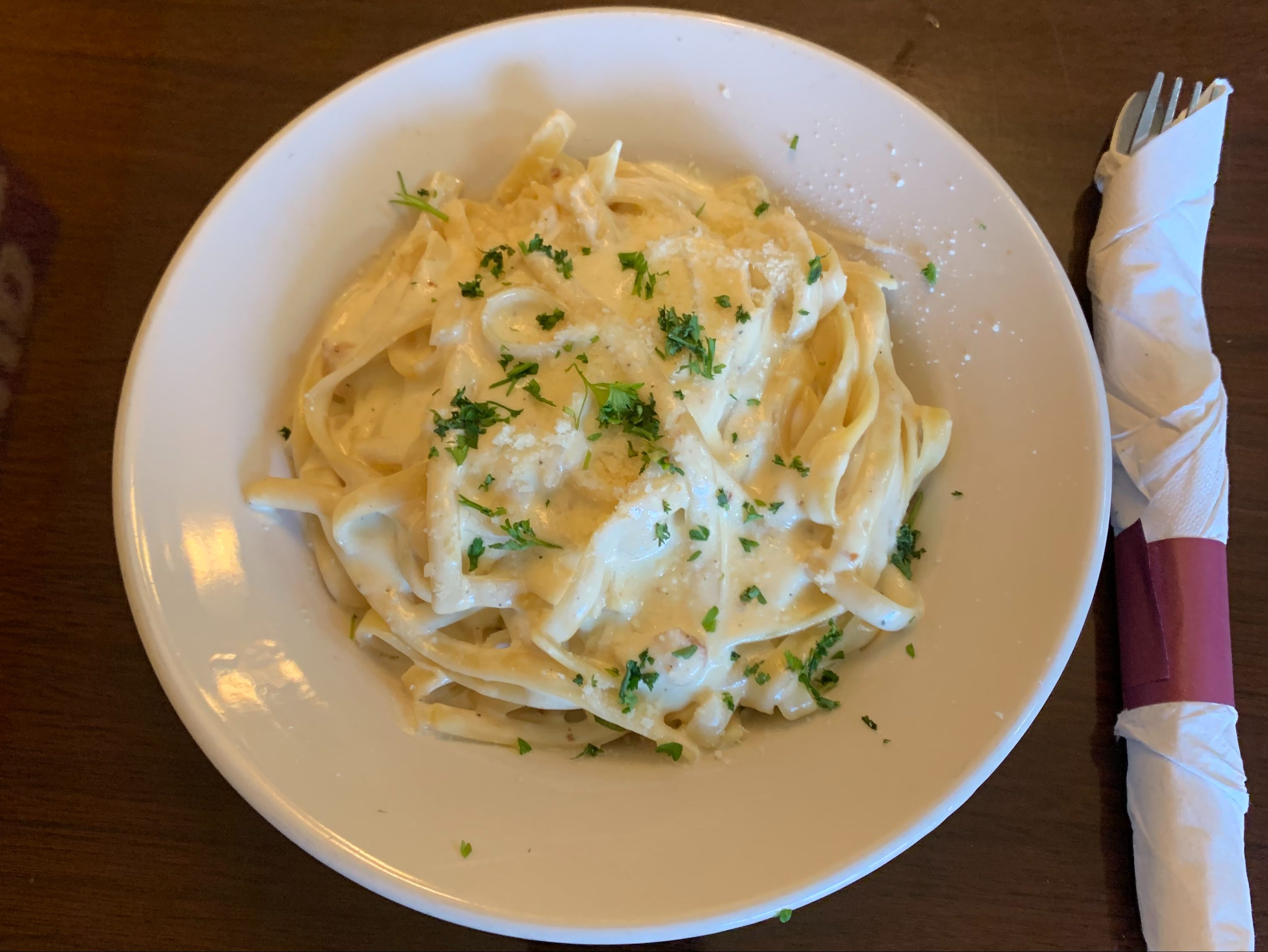 Fettuccini Alfredo