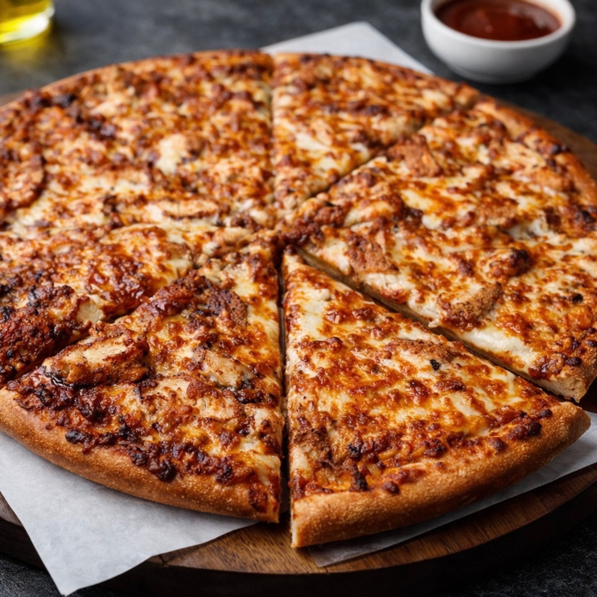 Honey BBQ Chicken Pizza