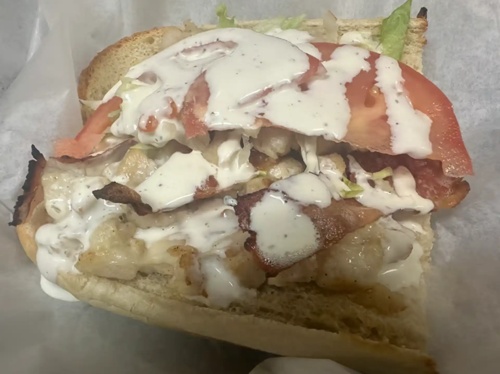 Chicken Bacon Ranch Sub